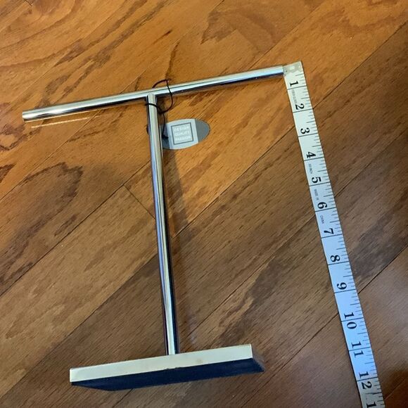 Countertop towel holder (or jewelry holder) with rectangular base. T style NEW - Picture 4 of 11